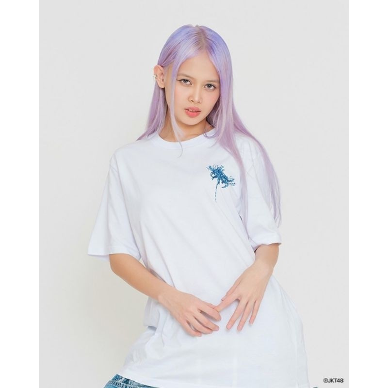 Kaos JKT48 Birthday T-Shirt Feni Fitriyanti 2024 - Putih premium