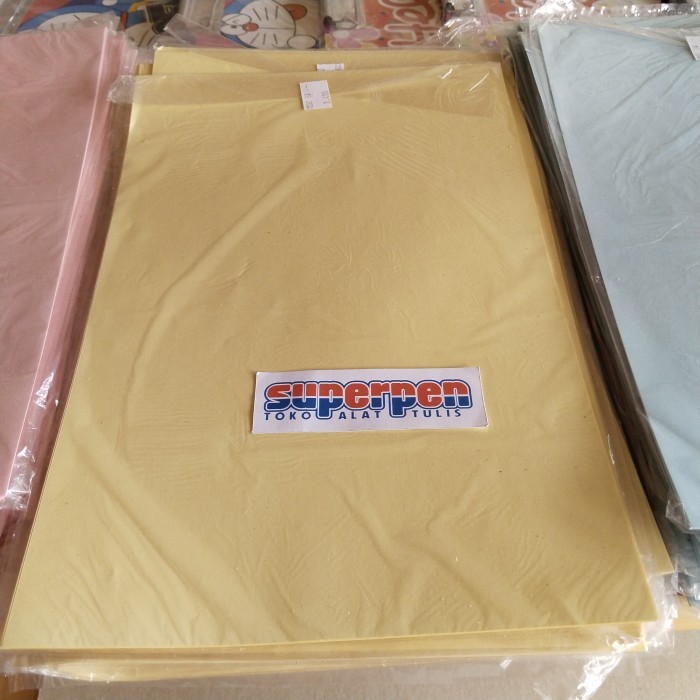 

Kertas HVS F4 Warna Kuning Ecer Isi 10