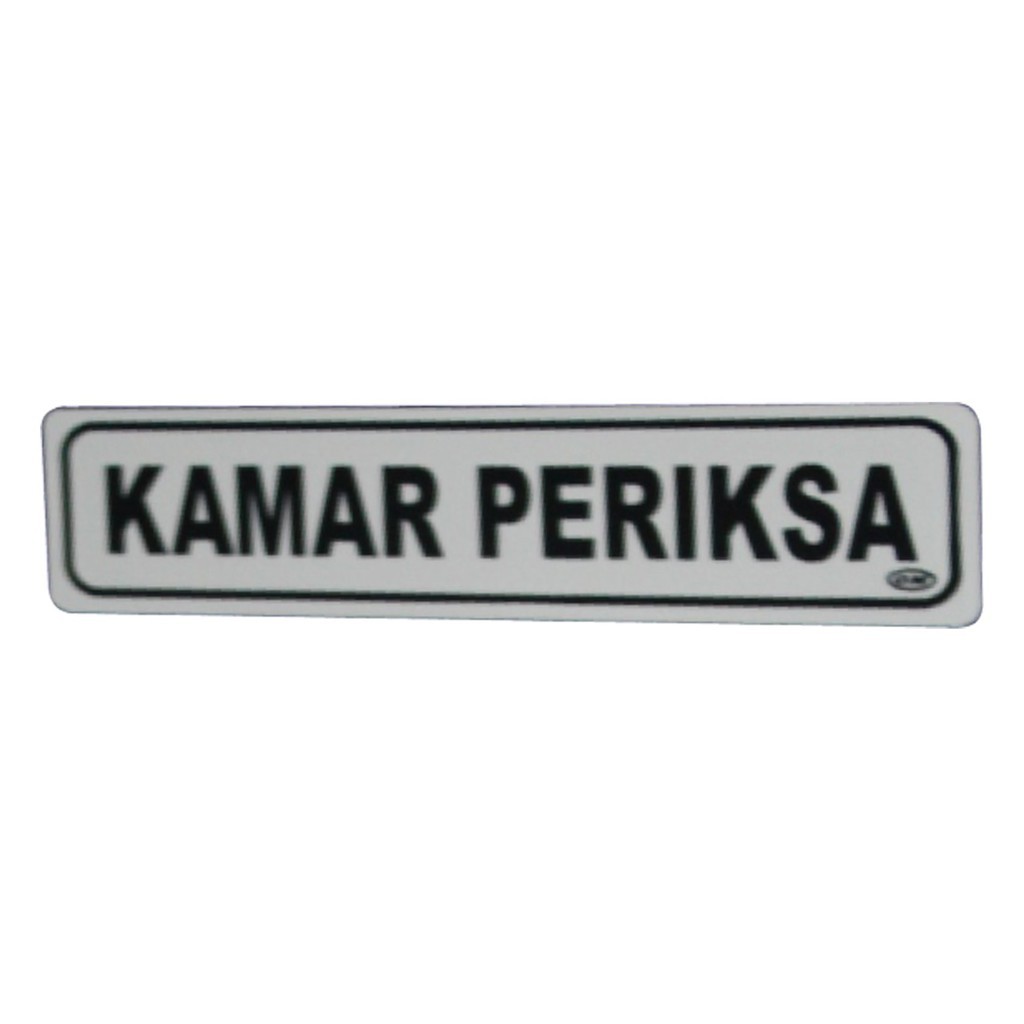 

GM LABEL KAMAR PERIKSA KECIL LK 114