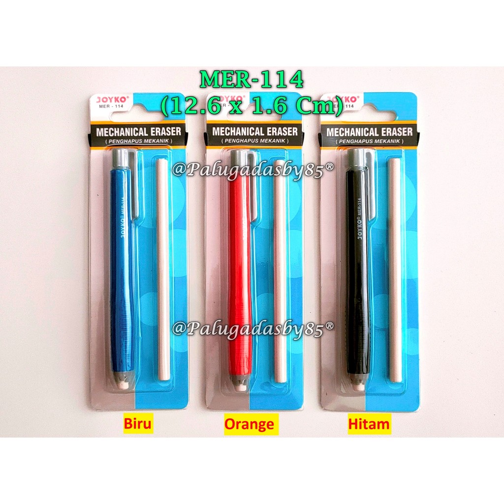 

(1 Set) Penghapus Mekanik JOYKO MER-114 Mekanik / Mechanical Eraser / Penghapus Mekanik MER-114