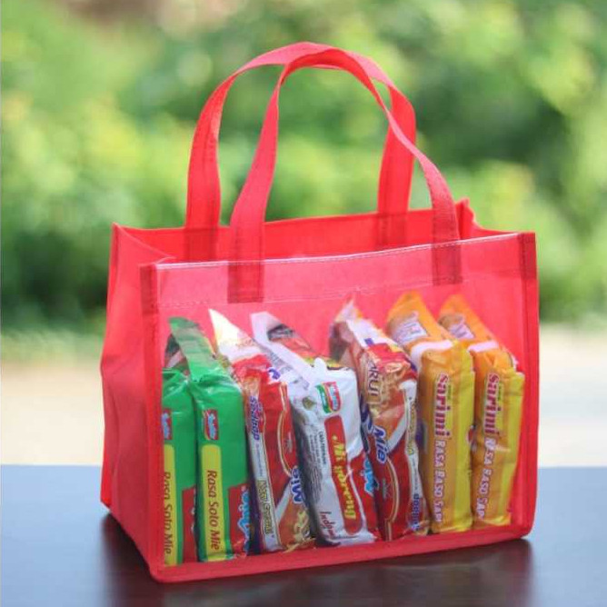 

Tas Mika Spunbond P25xL13xT20 Souvenir Ulang Tahun Anak Bingkisan Snack