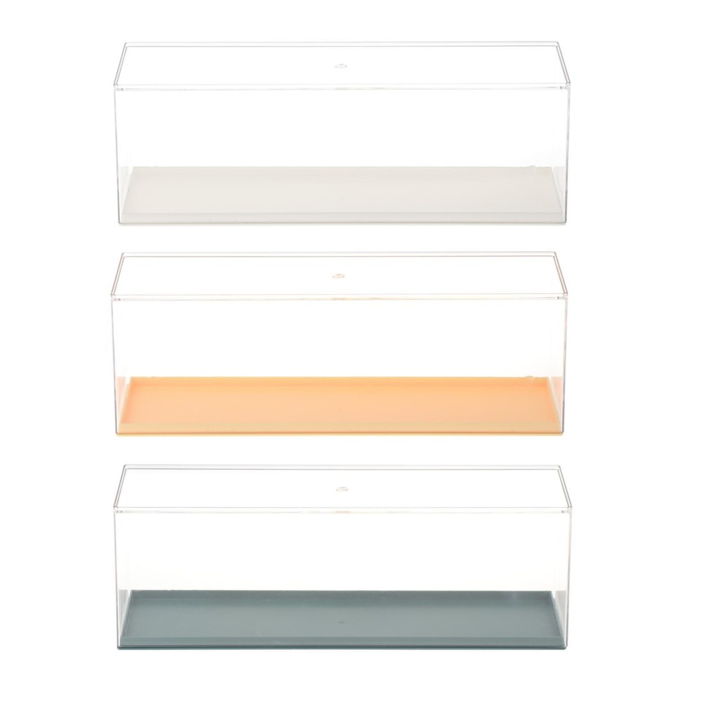 

Figure Display Storage Organizer Stackable Clear Display Case for Display Small Figurines Action Figure Collectibles Toy