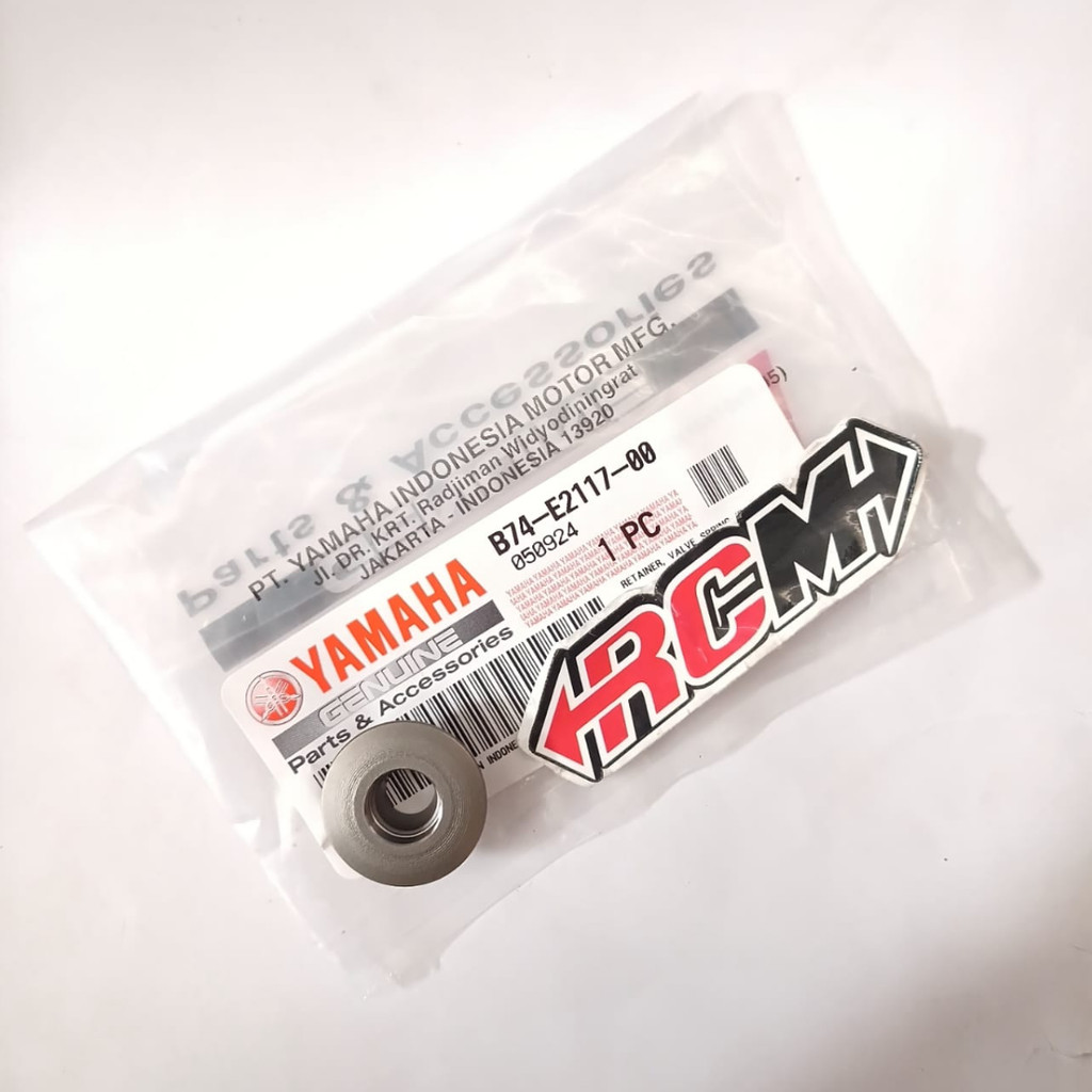 B74-E2117-00 RETAINER TOPI DUDUKAN KLEP KELEP ATAS XMAX ORIGINAL YAMAHA YGP PARTS