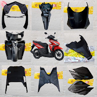 garnish front dudukan lampu depan spakbor belakang pijakan kaki dek kolong bawah legshield kontak pa