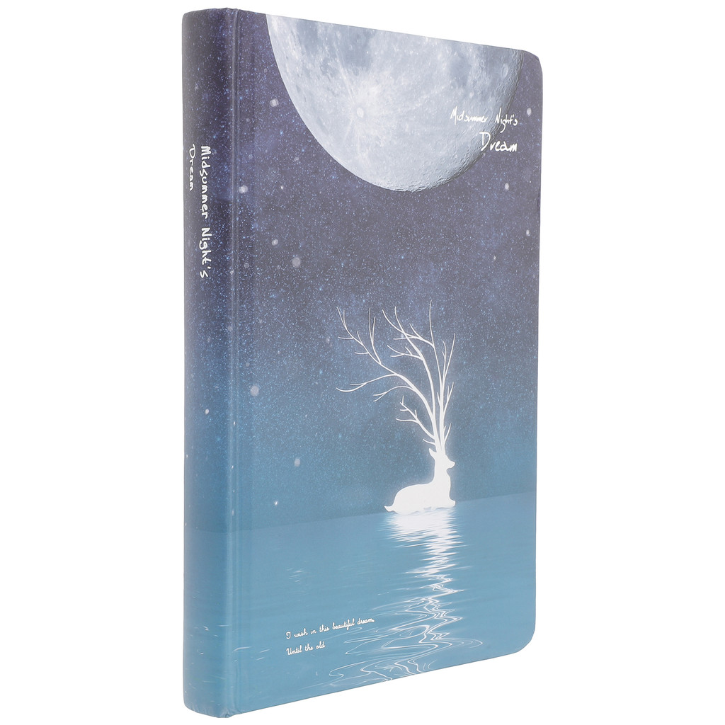 

Luminous A5 Notebook Elk Color Page Diary Travel Child The Notebooks Sketchbooks for Colored
