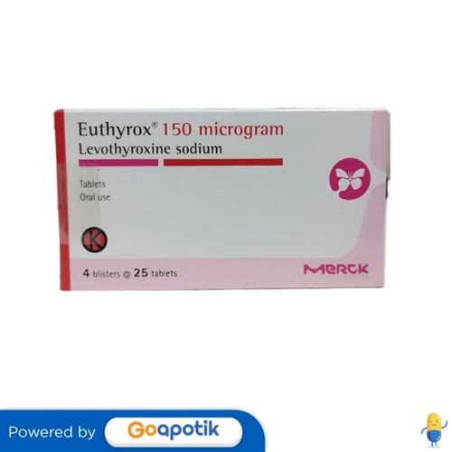 Euthyrox 150 Mcg Box 100 Tablet