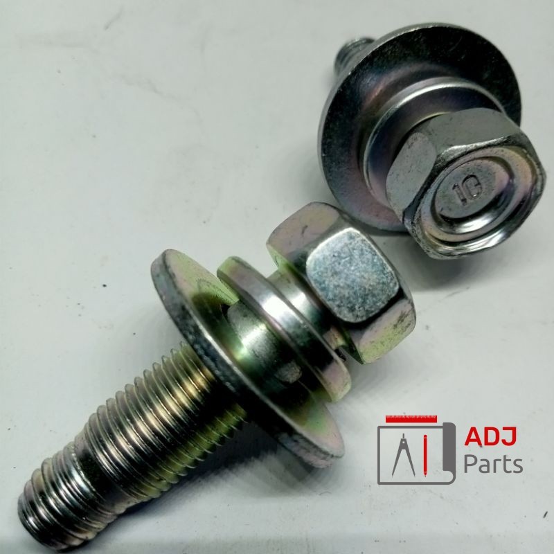baut  m12 original baut asli Dobel ring panjang 3cm baut 17 m12x30 Baut jok canter ADJ
