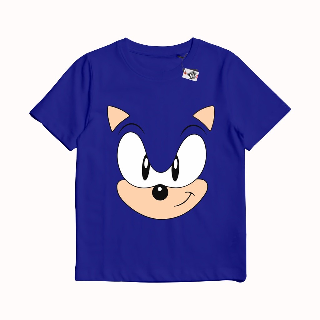 Kaos T Shirt Baju Distro Anak Laki-Laki Perempuan SONIC THE HEDGEHOG Kaos Game