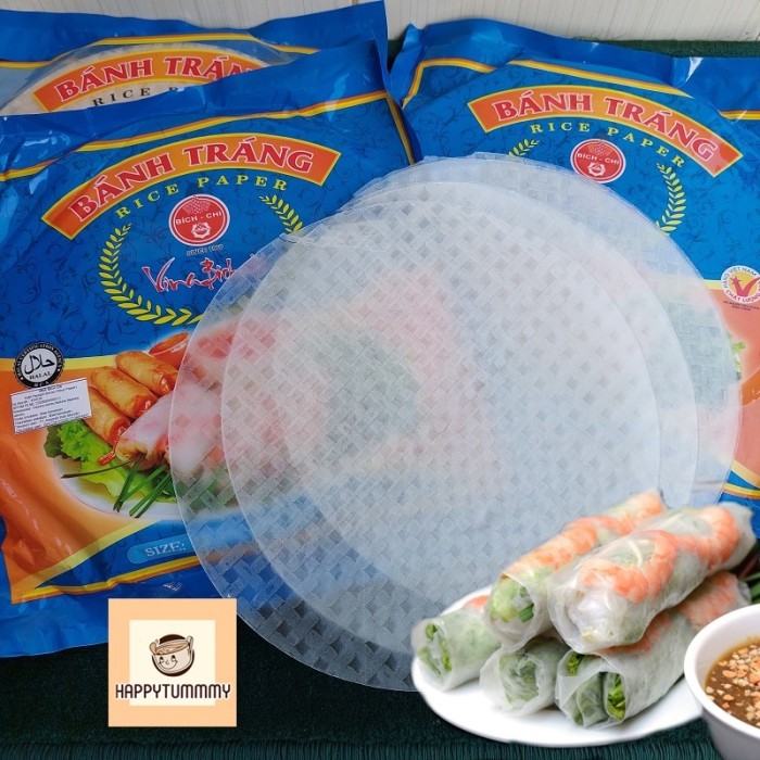 

LL (0_0) BANH TRANG RICE PAPER BLUE 22CM Kulit Lumpia Vietnam rice roll
