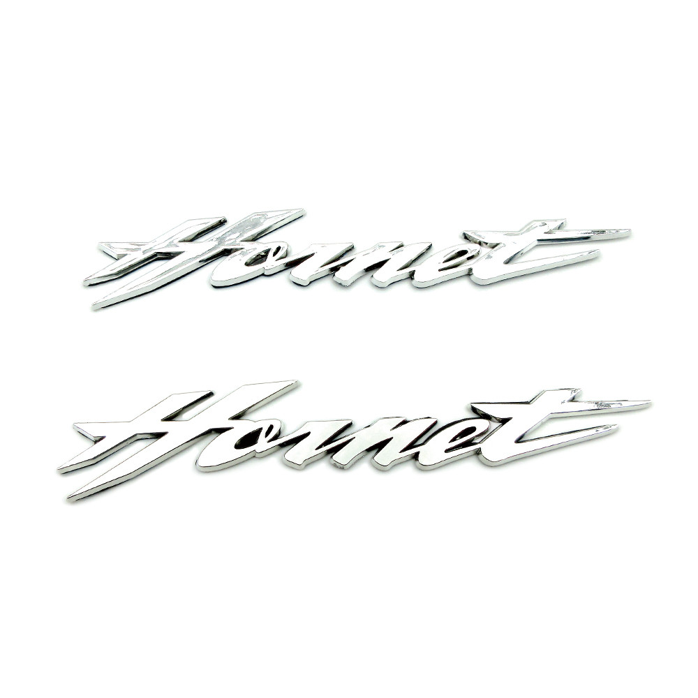 For Honda Hornet 250 400 600 CB600F 599 900 CB900F New Motor Chrome 3D Gas Fuel Tank Emblem Badge De