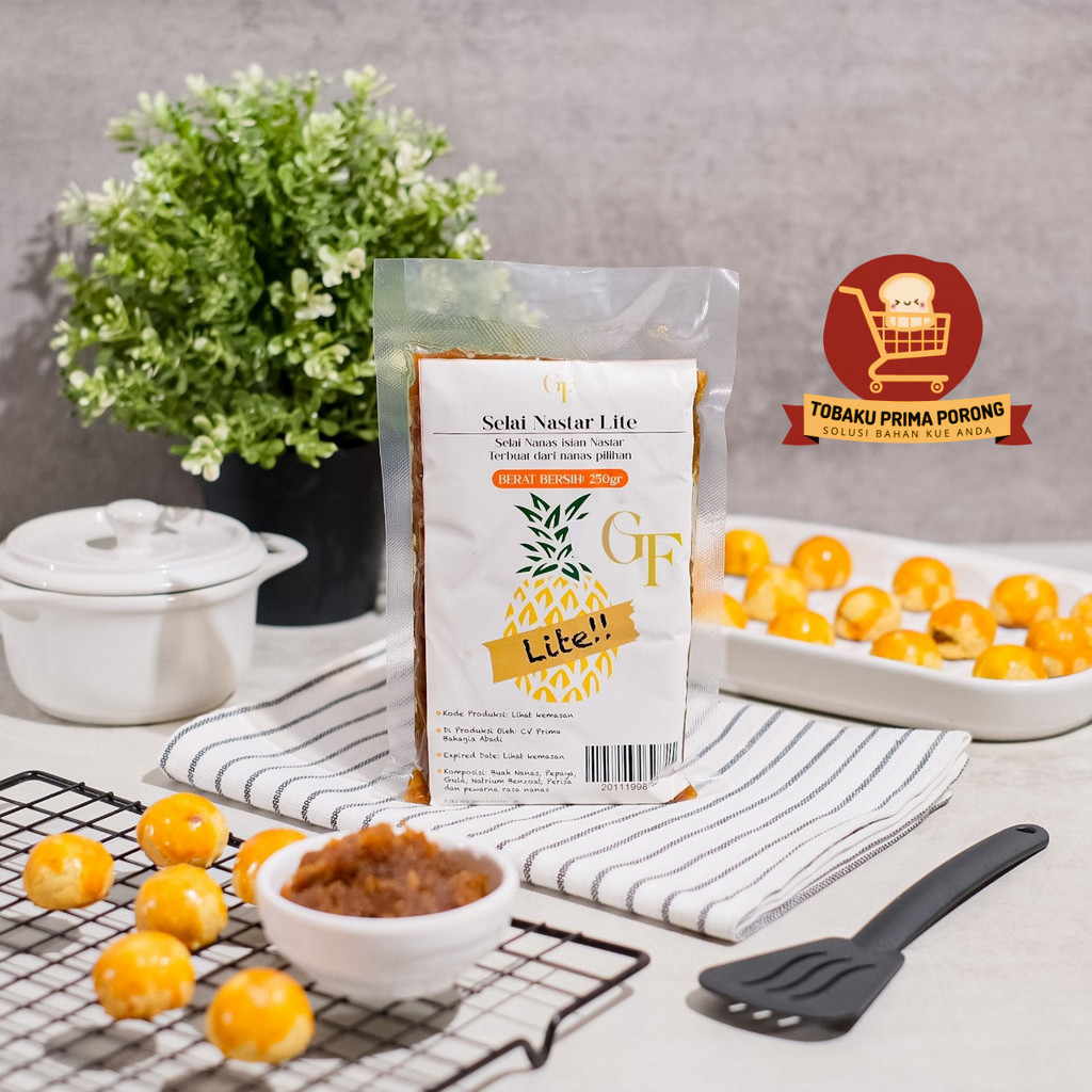 

SELAI NASTAR GF LITE 250GR - selai nastar nanas - nastar