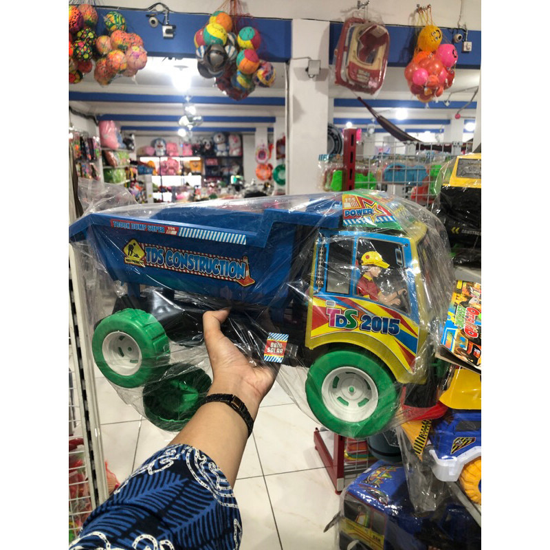 BISA COD Mainan Dump Truk TDS 2015 / Mainan Truk Jumbo / Mainan Truk Pasir Jumbo / Mainan Anak Truk 
