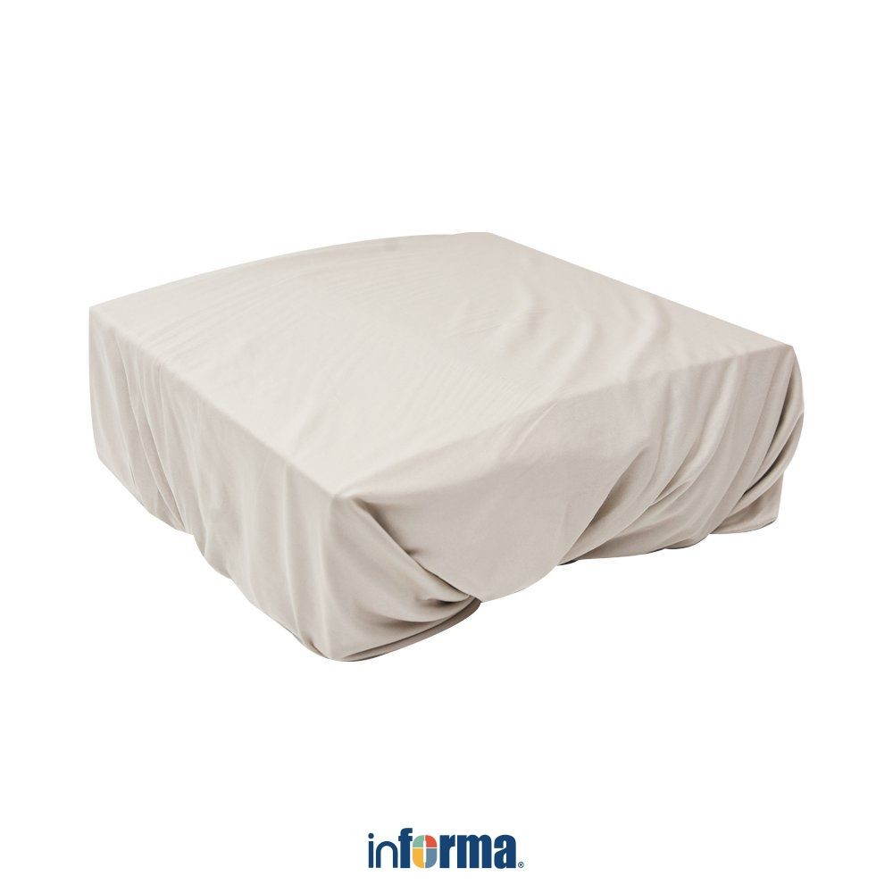 Informa 245X120 cm Feather Sarung Sofa - Abu-Abu Sofa Protector Sarung Penutup Tempat Duduk Alas Sof