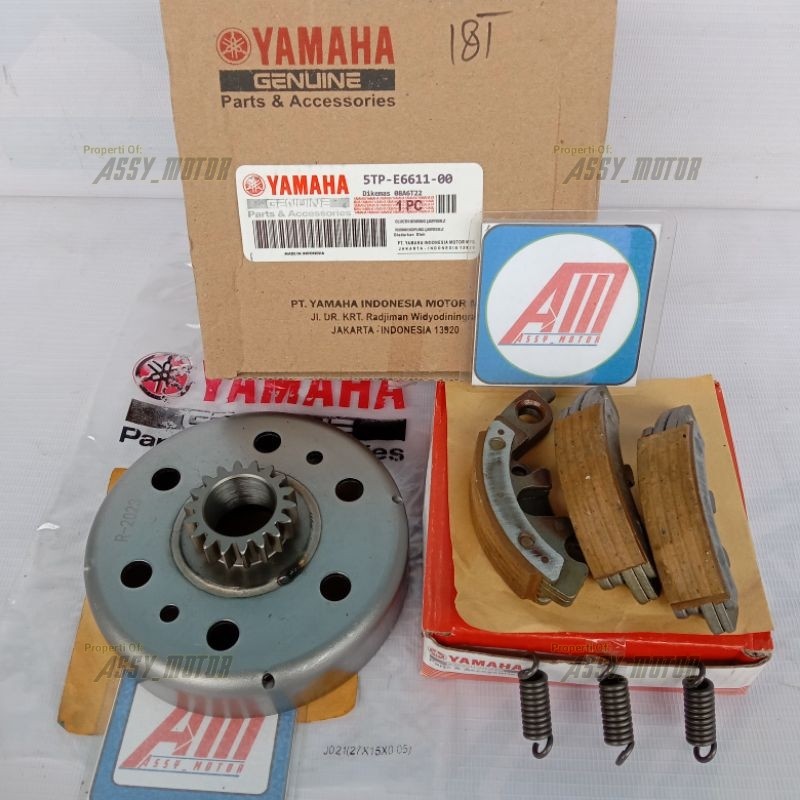 Kampas Ganda+Mangkok Ganda Jupiter Z Burhan Vega R New Jupiter Burhan 5TP