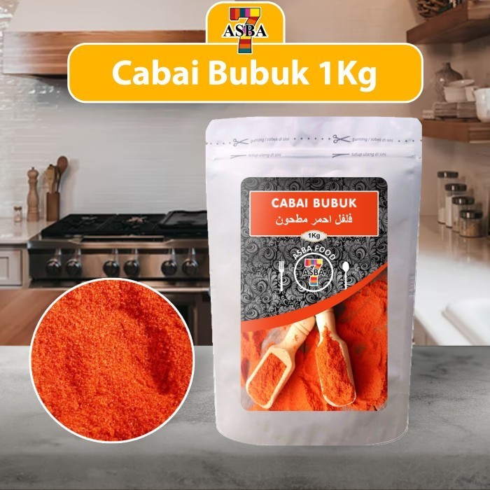 

ASBA CAYENNE POWDER CABE BUBUK PEDAS - SEDANG 1KG