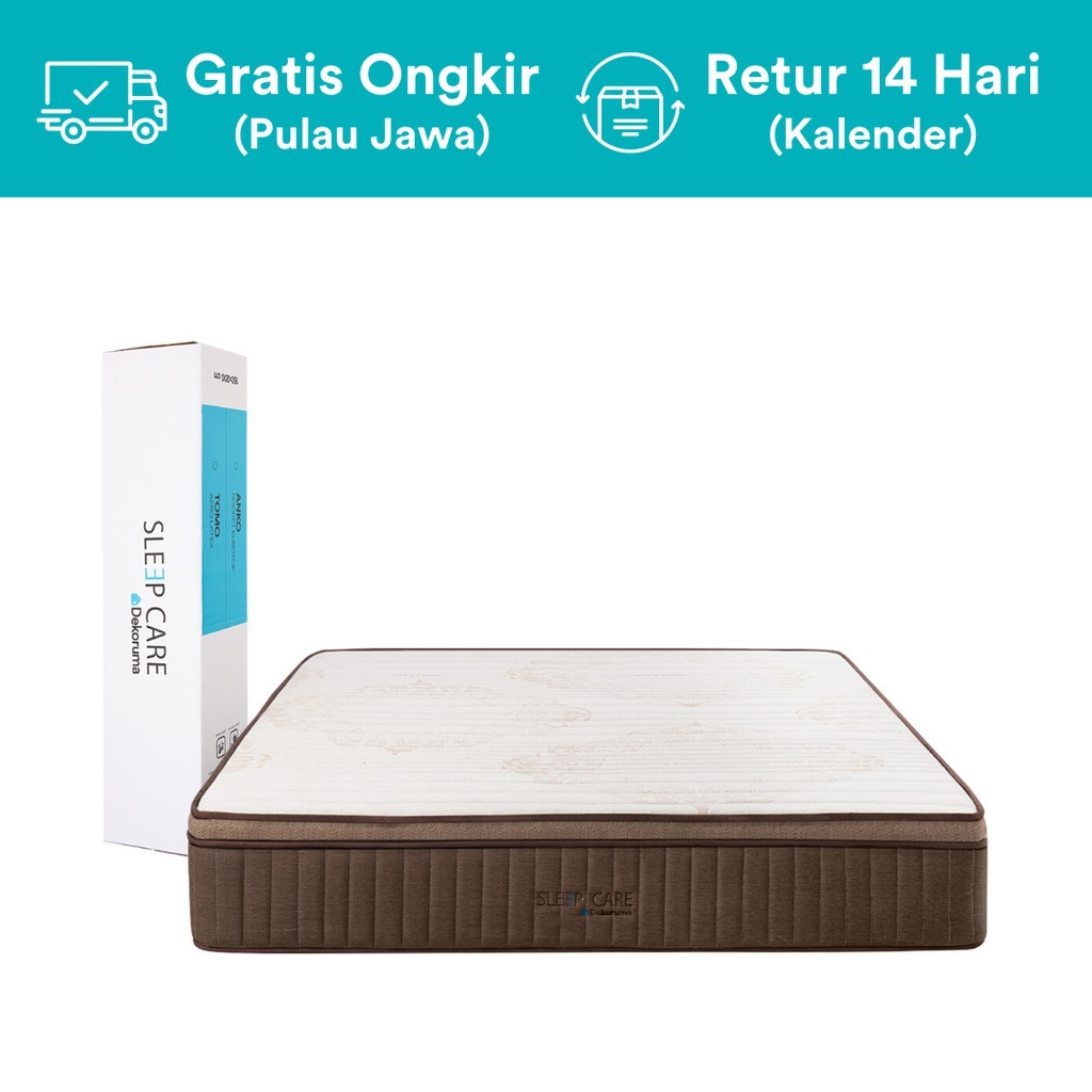 Dekoruma Anko Kasur Spring Bed Euro Top Medium Soft - 120x200/160x200/180x200 [Hanya Matras]