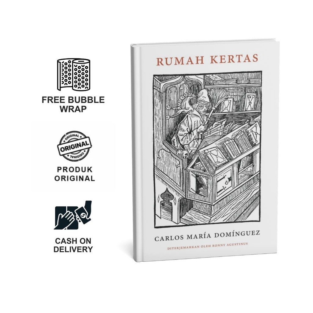 Buku Rumah Kertas - Carlos Maria Dominiguez [Literatur]