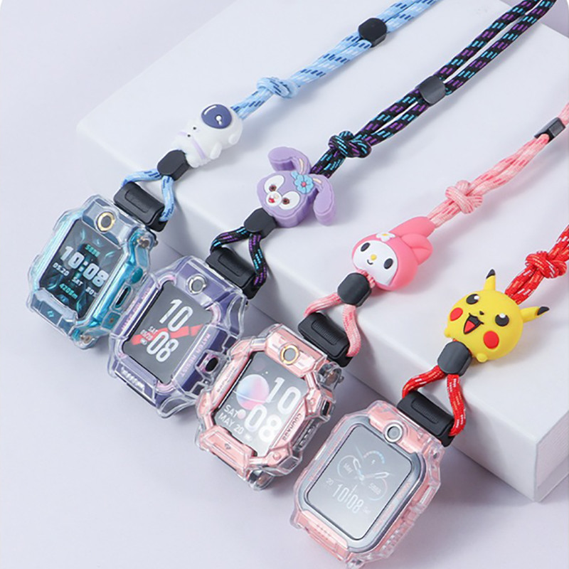 Neck Lanyard Strap For imoo Phone Watch Z7/Z6/Z1 Jam tangan anak IMOO tali gantung anti hilang Carto