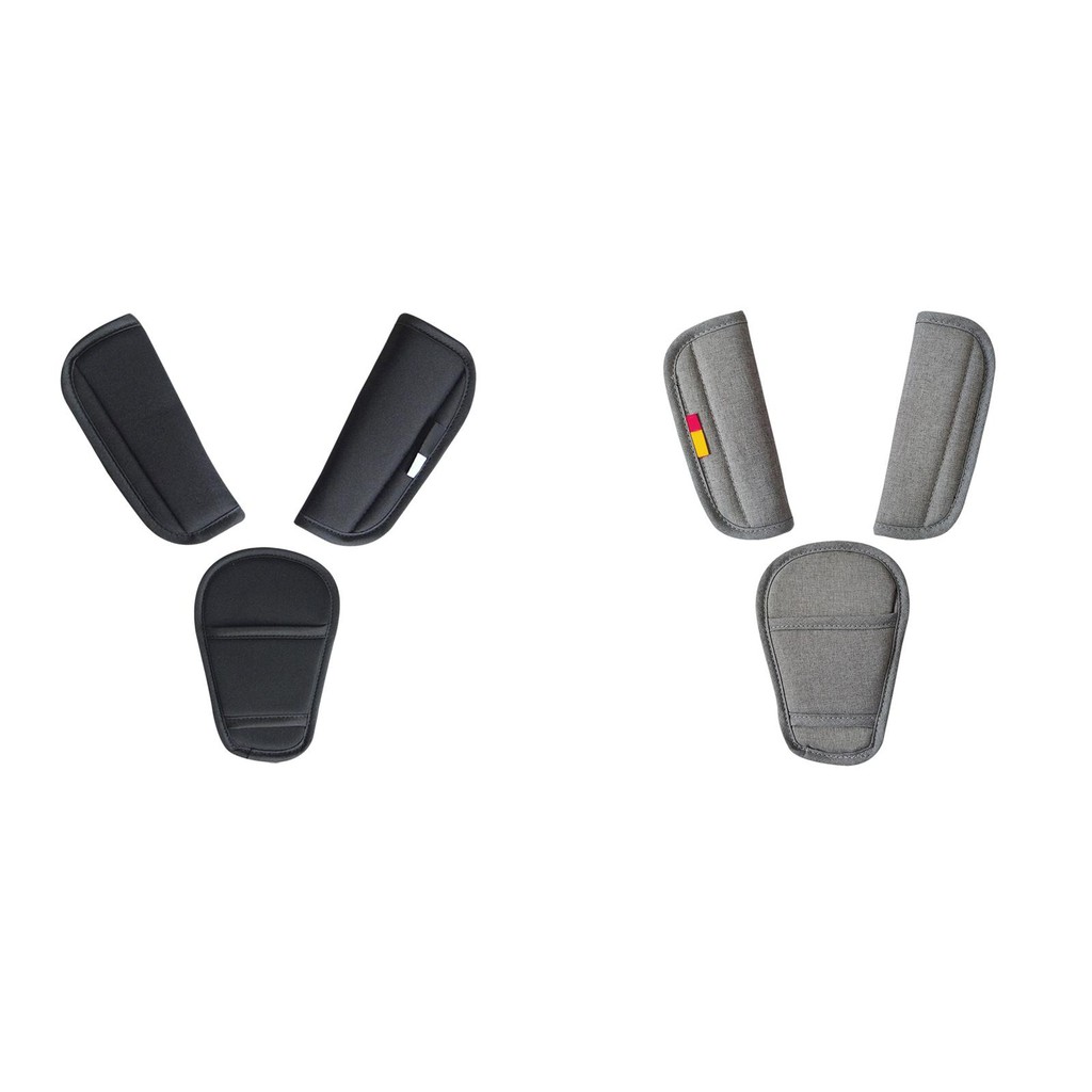 Baby Stroller Shoulder Three Pieces Covers Cushion Harness Pad Belt Pad for Kids Seat  Seat Baby Cap