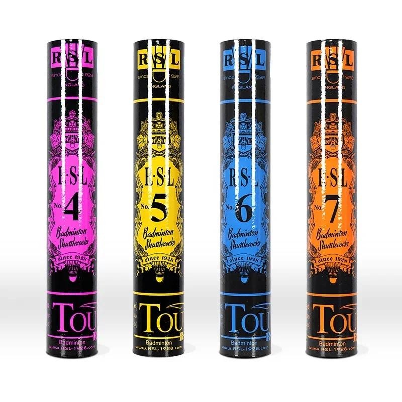 al RSL No.4 No.5 No.6 No.7 Shuttlecocks Badminton Shuttle Duck Feather Ball Badminton Shuttlecock Ba