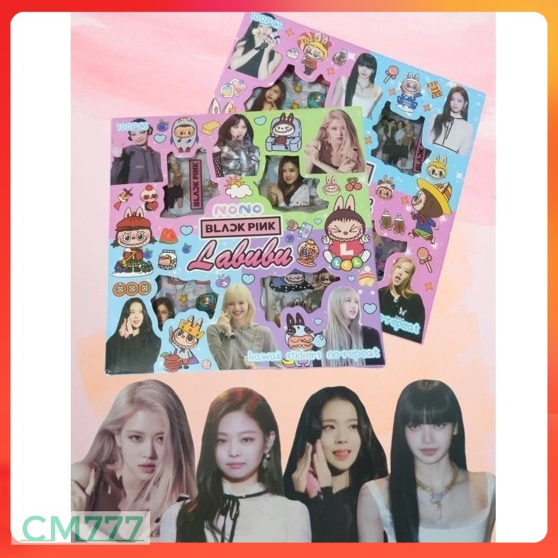 

Stiker Labubu BlackPink Kotak