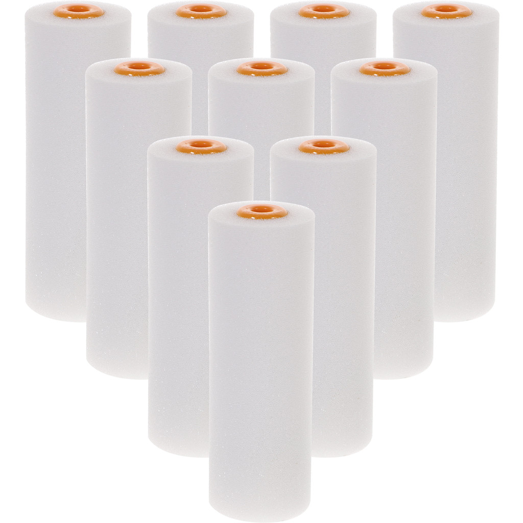

10 Pcs Sponge Paint Roller Cabinet Rollers Foams 4 Inch Supplies for House Painting