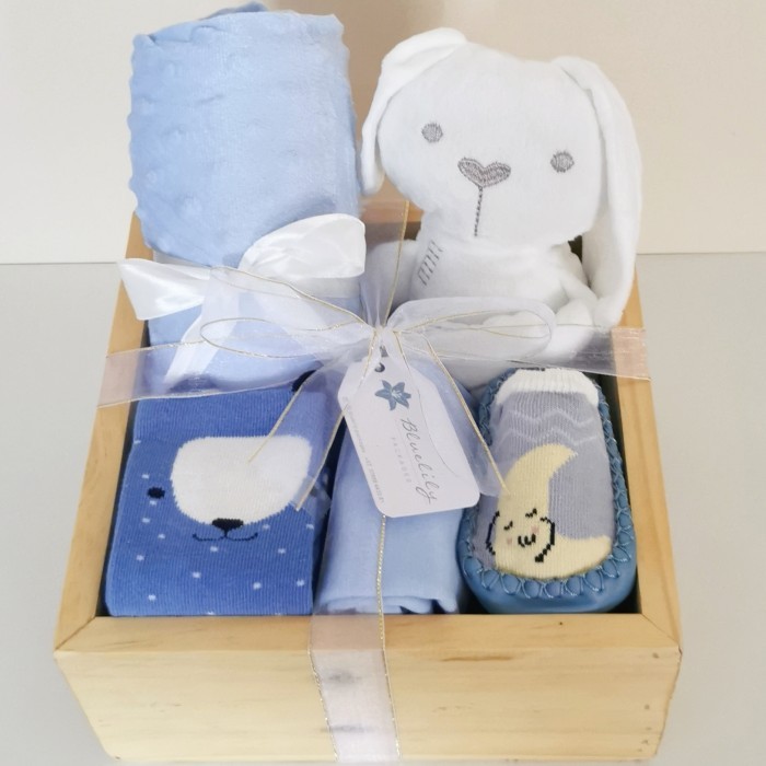 

Aksesoris Decor - [aikshop20_store] OP Hampers Baby Unisex | Hampers Newborn Baby | Hampers Bayi Unisex - Biru