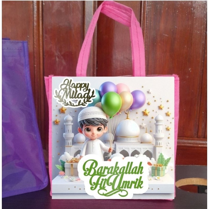 

MSY Tas Ulang Tahun anak/ Tas hantaran/ Tas spunbond / tas souvenir