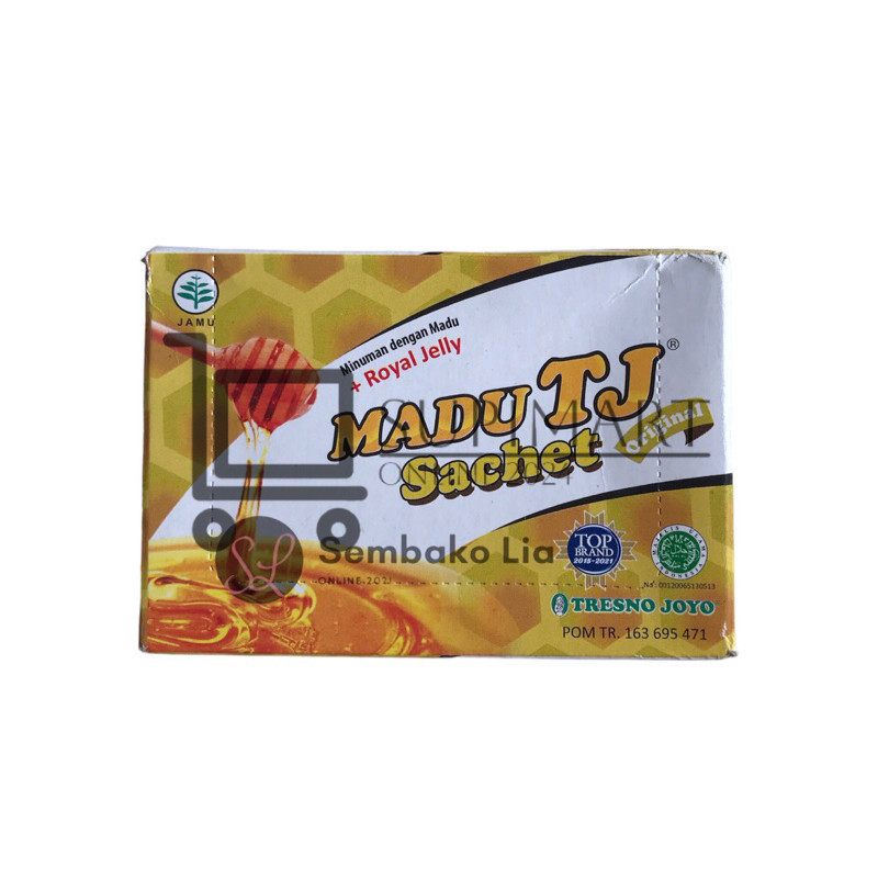 

Madu TJ Sachet Isi12 Sachet @20gr / Madu TJ Sachet 1 Box Isi 12 Sachet