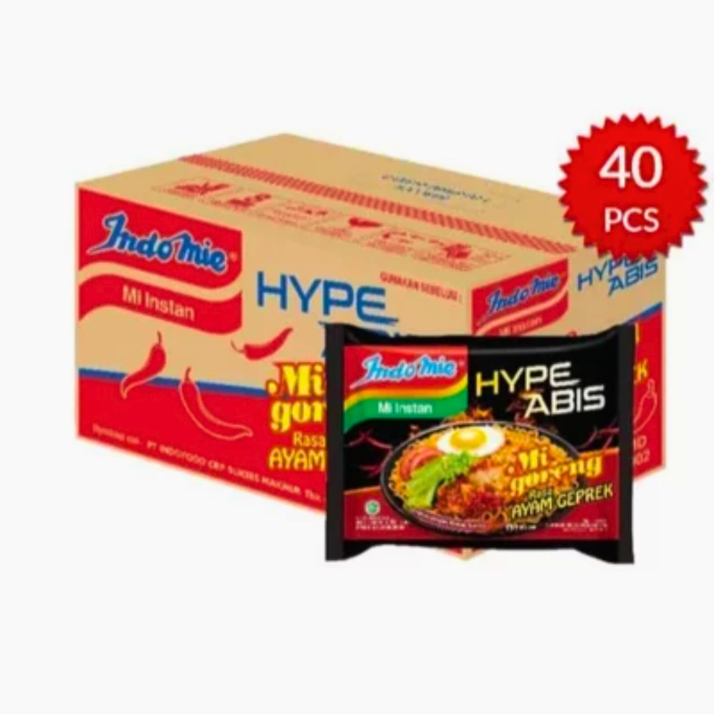 

Indomie Goreng Ayam Geprek Hype Abis 1 Dus Isi 40 Pcs