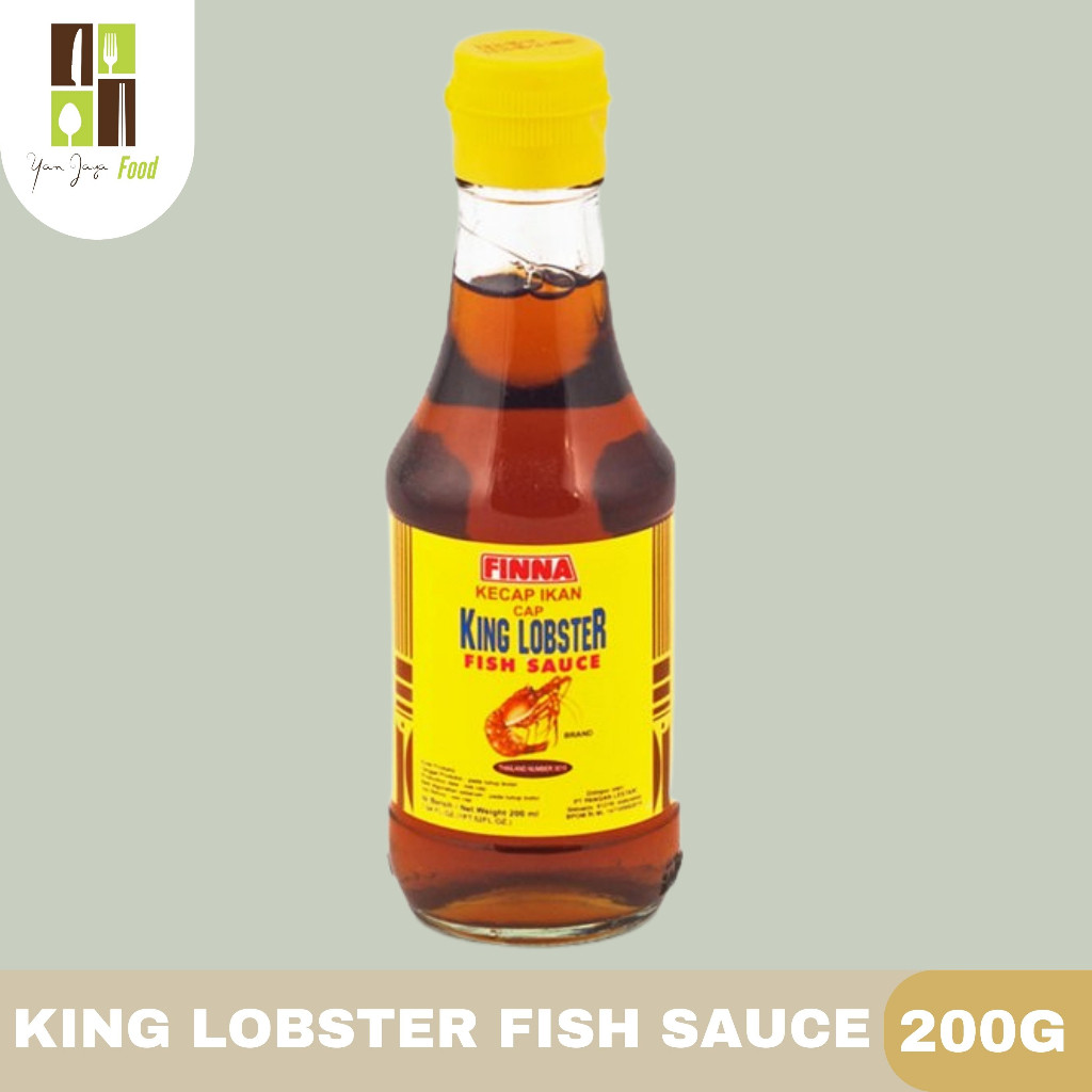 

Finna King Lobster Fish Sauce / Kecap Ikan 200ml / Pichai