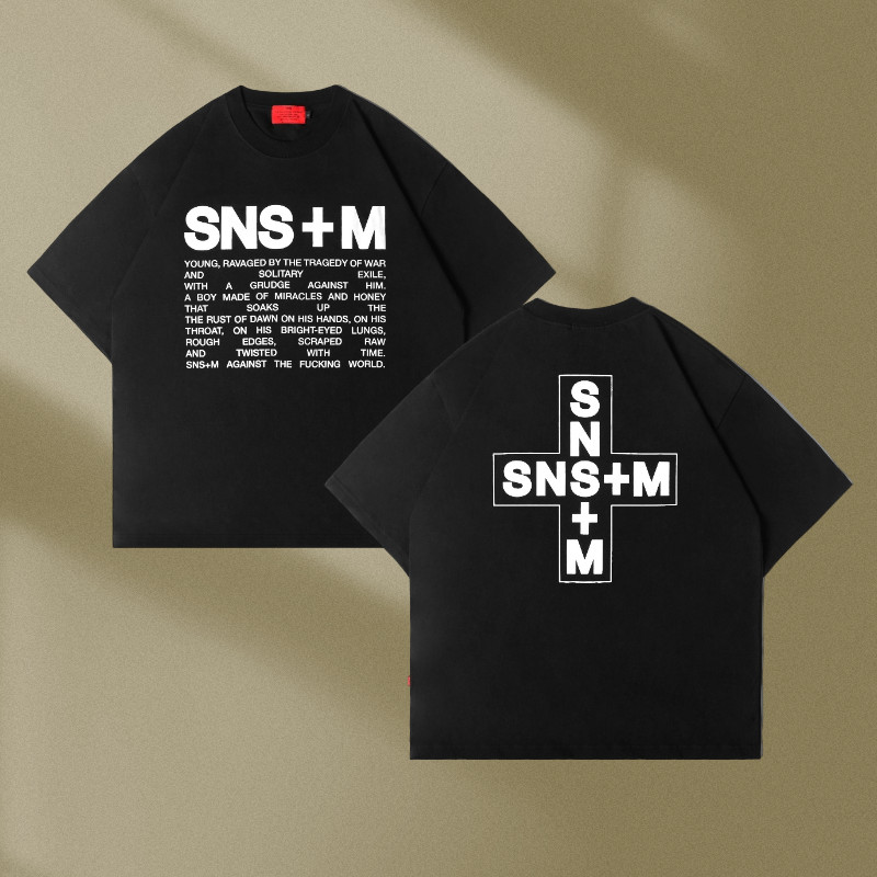 【terobosan】 Miracle Mates - Response Oversized T Shirt Collaboration SNSB