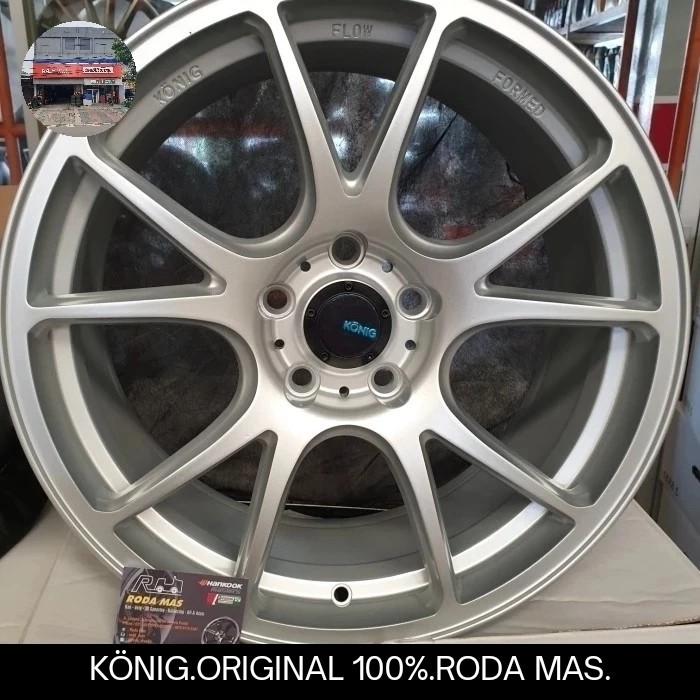 Velg Konig Freeform Original (Flow Form) R18inch pcd 5x114.3