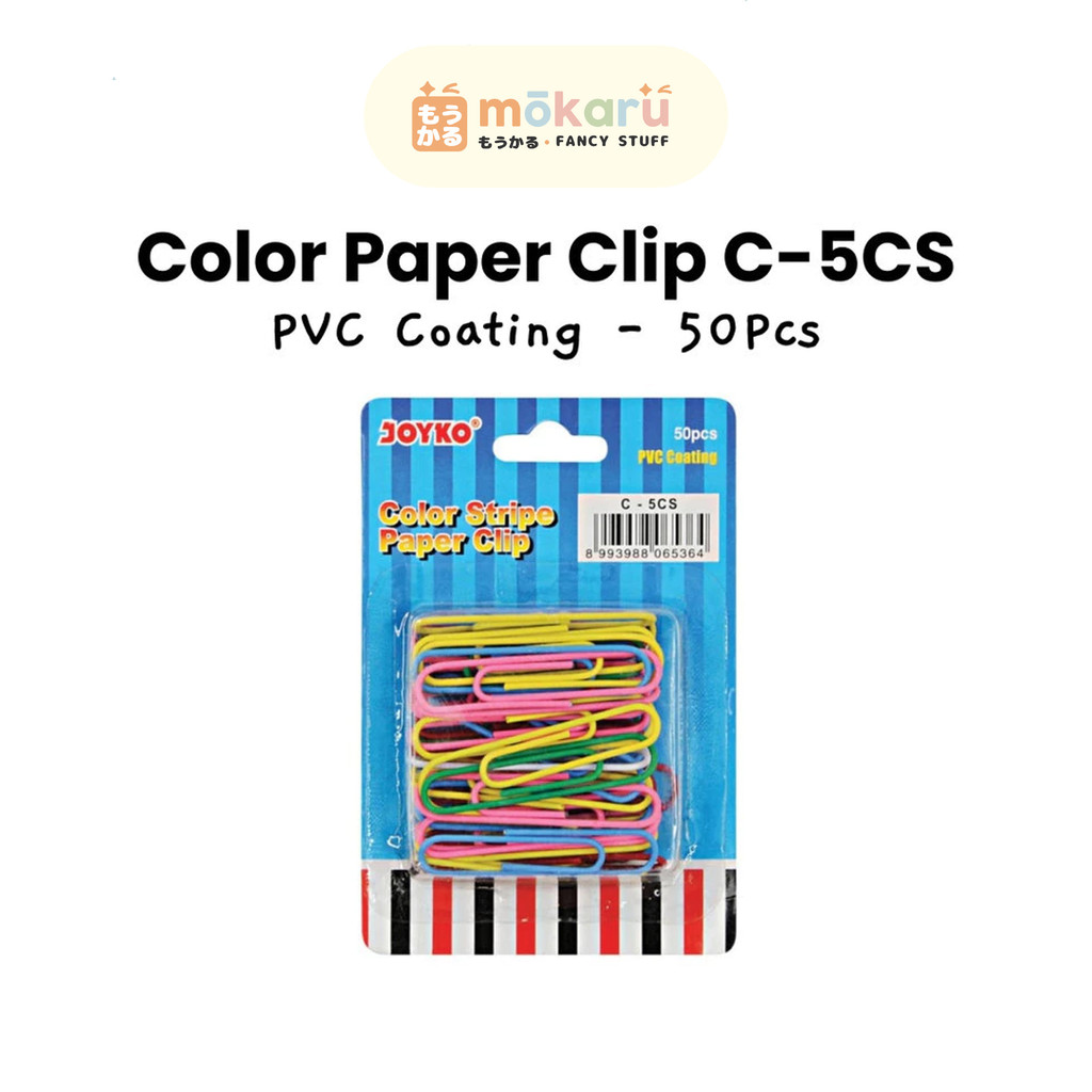 

Joyko Trigonal Clip/Paper Clip/Penjepit klip kertas C-5CS Unik Murah