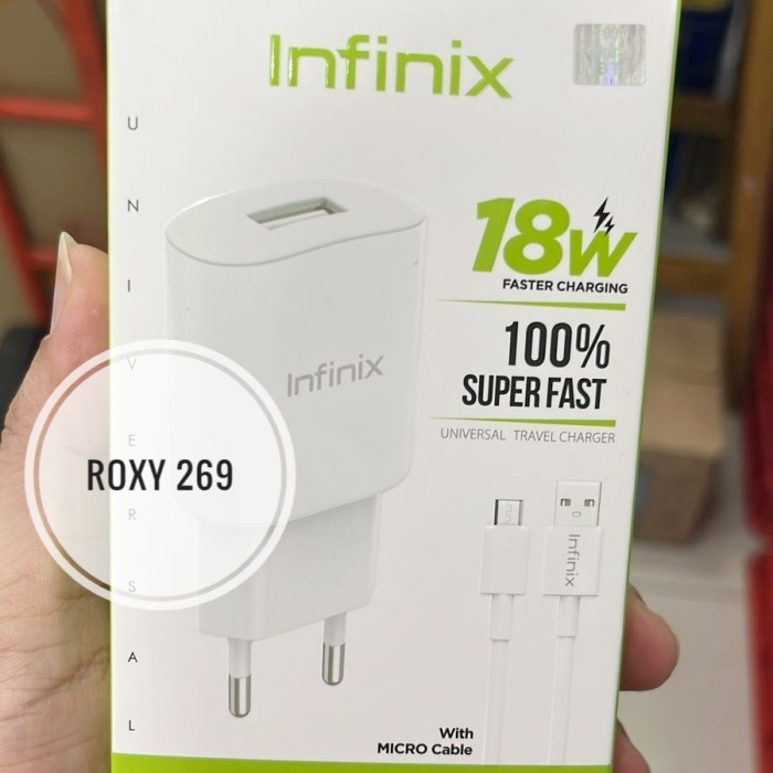 Charger Carger Infinix Hot Smart 1 2 3 4 5 6 7 8 9 10 Play S HD Micro USB / Cas Casan Hp Handphone I