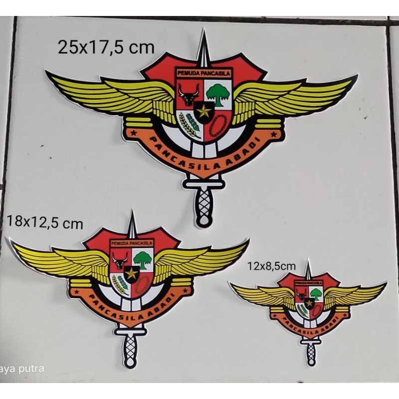 

STIKER PEMUDA PANCASILA / STIKER PP