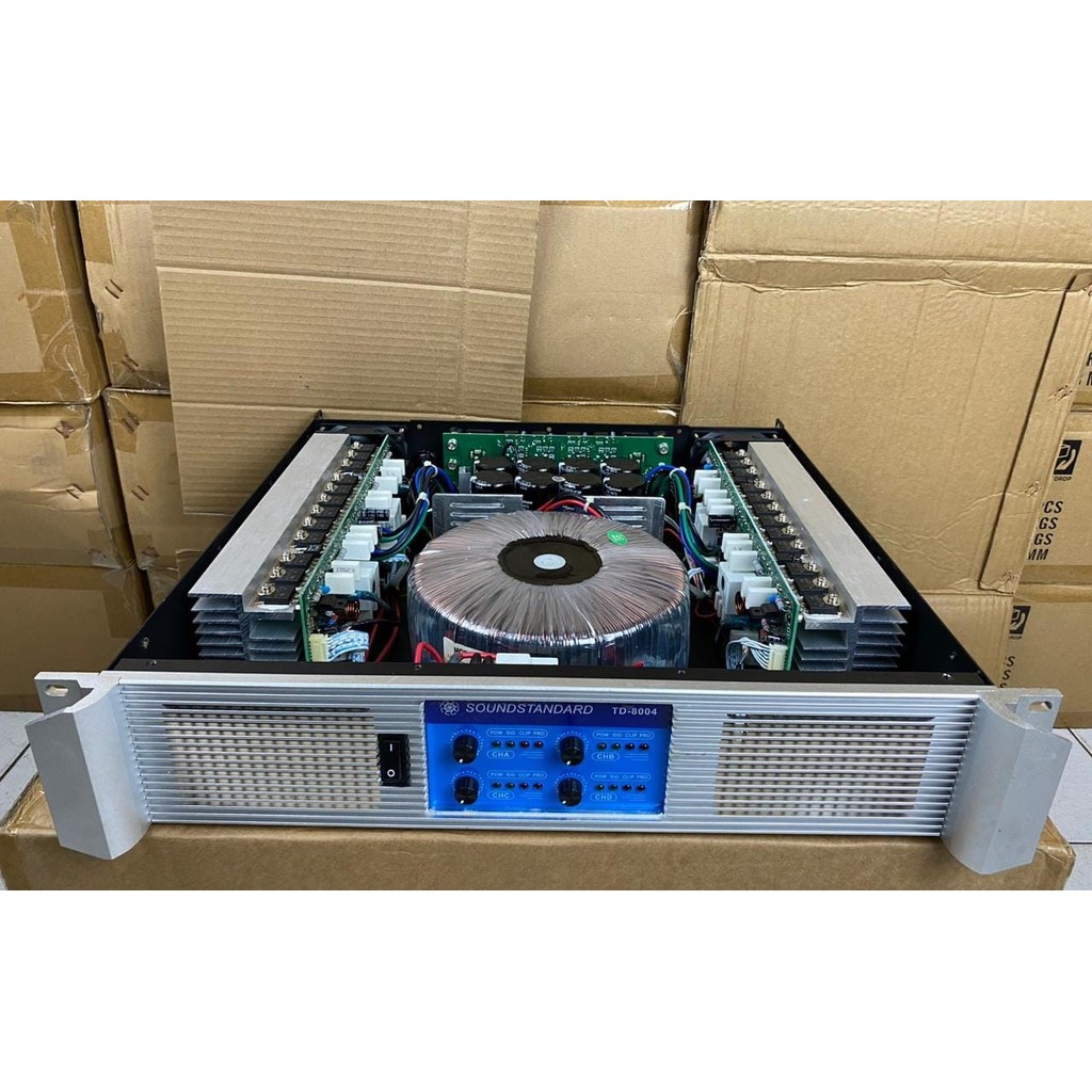 POWER AMPLIFIER TD-8004 / TD8004  / TD-10004 / TD10004  / TD-12004 /  TD12004  CLASS TD