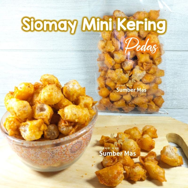 

SIOMAY KERING 250 gr / SIOMAY GORENG / BALADO / PEDES / SIOMAY MINI