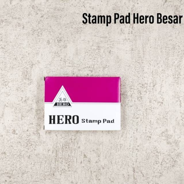 

(PST.ATK) Stamp Pad / Bak Stampel Hero Besar