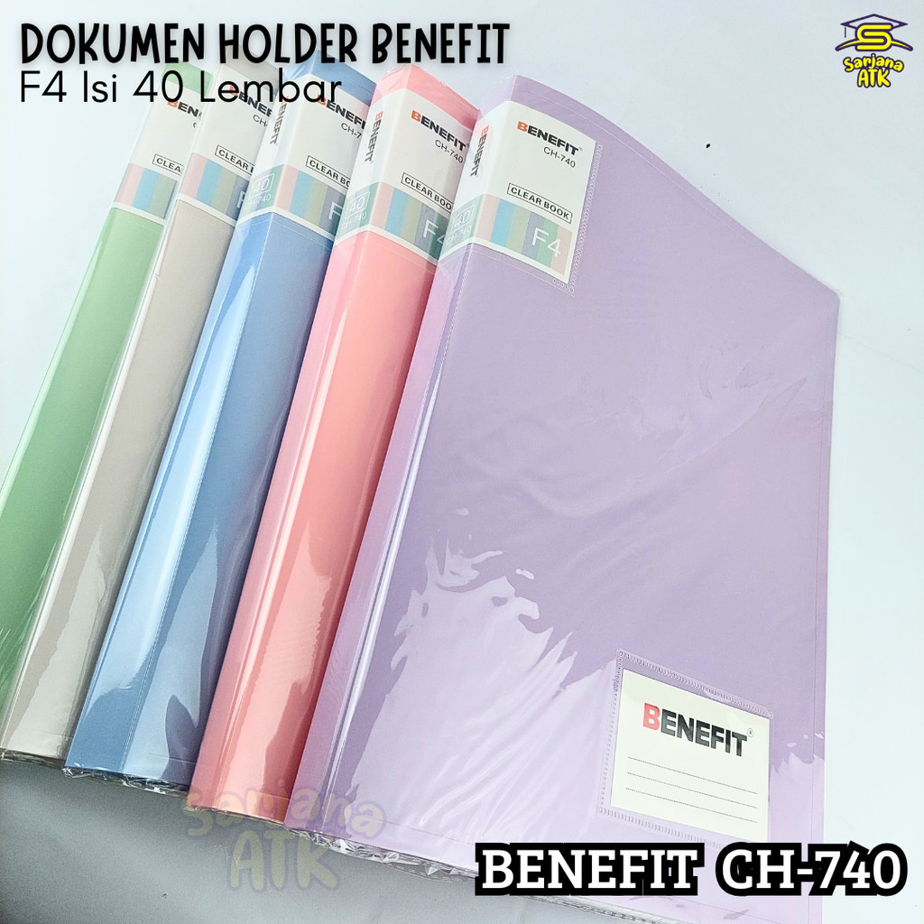 

Map Dokumen Holder Pastel Isi 40 Pocket / Dokumen Keeper / Pengarsipan Dokumen / Clear Holder BENEFIT Pastel CH-740