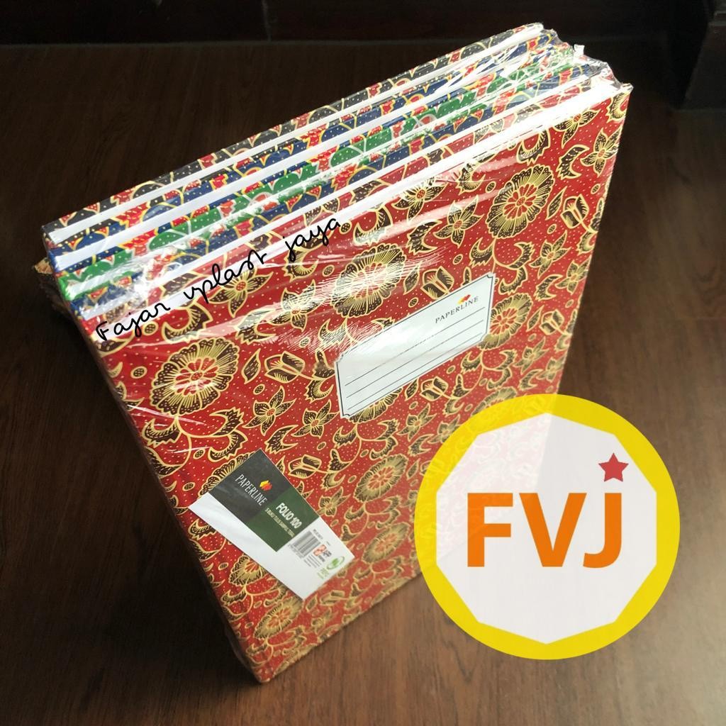 

1 pak Buku hard cover folio isi 100 lembar paperline PPL