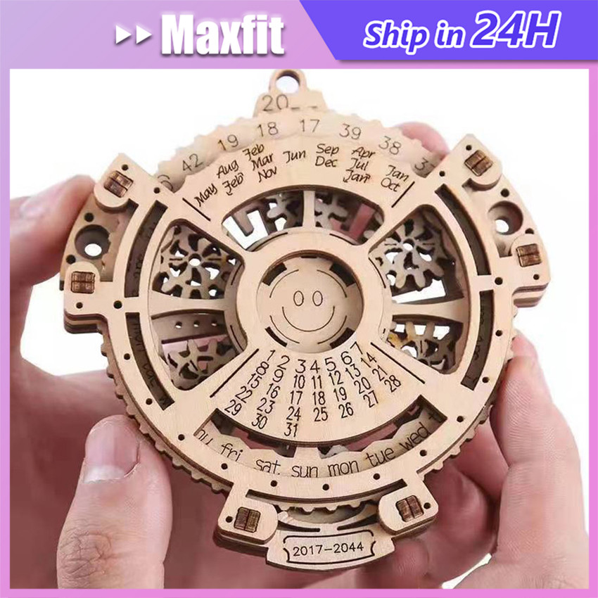

Kalender Abadi Putar Diy Rakitan Puzzle Kayu Science Mainan Edukasi Sains Kalender Abadi Roda Gigi Mekanis Mechanical Gears