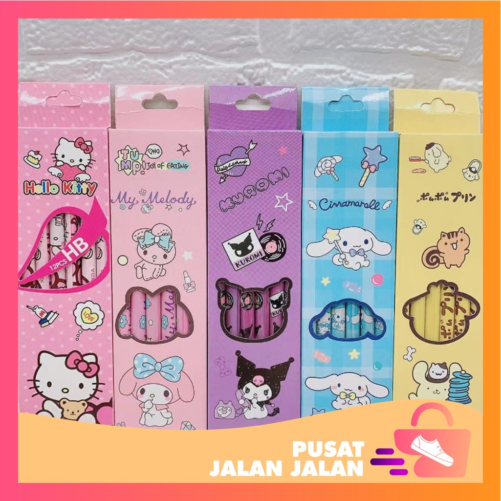 

PJJ - S6290 Motif Karakter Pensil / Alat Tulis Lucu untuk Anak / Motif Lucu Pensil