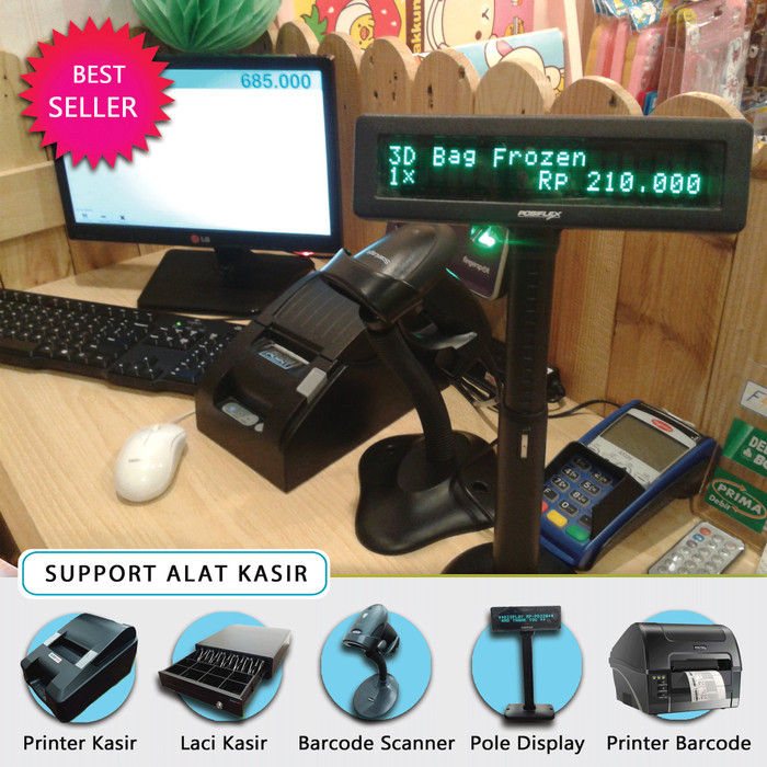 Program Kasir GS POS Program Minimarket Retail Grosir - resto & cafe