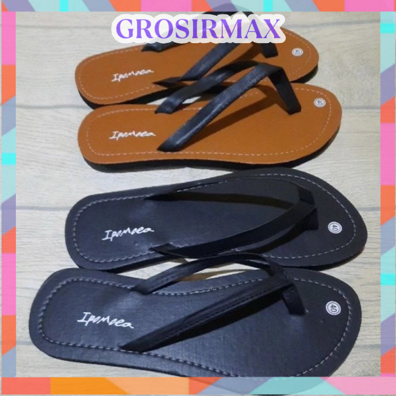 COD Makassar SANDAL WANITA JEPIT AC SIMPLE IPOMOEA