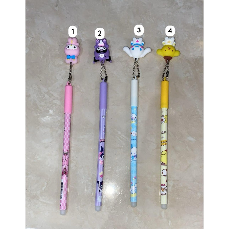 

(TOS) PENA BALPOINT PEN GEL motif SANRIO PEDANG DAN SENAPAN