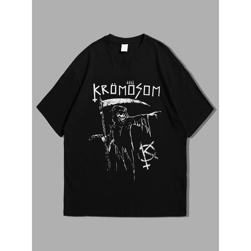 Tshirt Merchandise Band KROMOSOM | Bootleg | KAOS BAND VINTAGE | KAOS BAND ROCK | KAOS MUSIK | KAOS 
