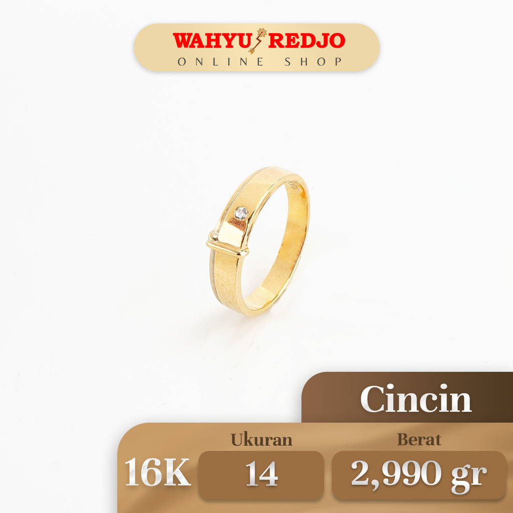 Cincin Emas 16K Wahyu Redjo CC-16K-27126966
