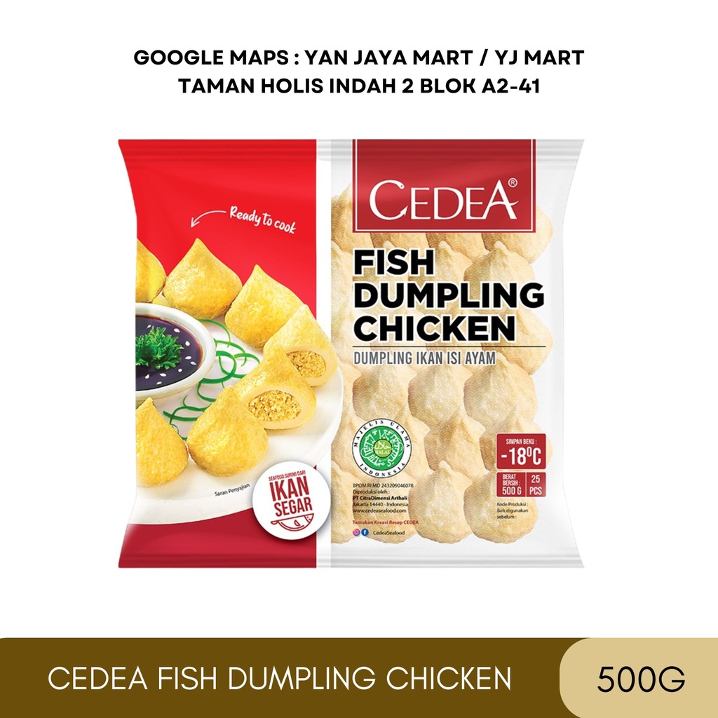 

Cedea Fish Dumpling Chicken [500g]