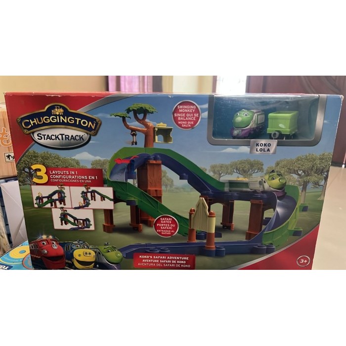 Tomy Chuggington StackTrack KOKO'S SAFARI ADVENTURE with Koko & Lala